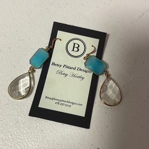 Betsy Pittard Designs earrings. New never worn